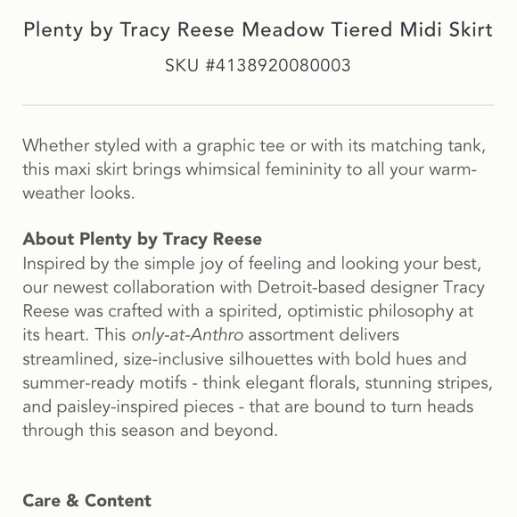 Plenty by Tracy Reese Meadow Tiered Midi Skirt - Picture 4 of 15